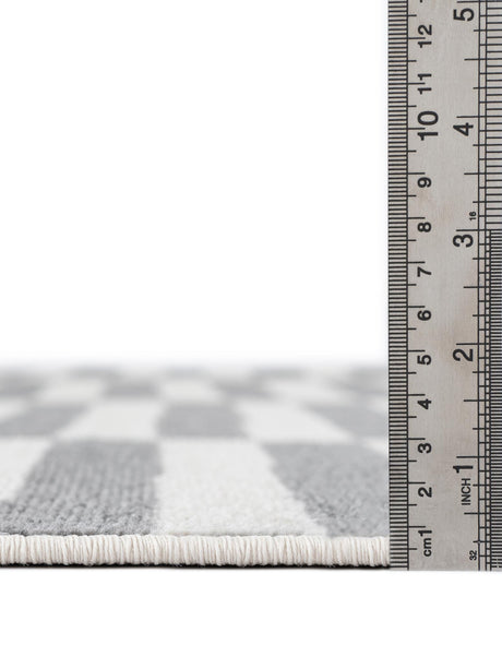 Dark Gray 7' 1 x 10' Williamsburg Rectangle Area Rug 100% Polypropylene With Cotton Backing Durable Easy Clean Stain Resistant Carpet for Sale at Rug Engine