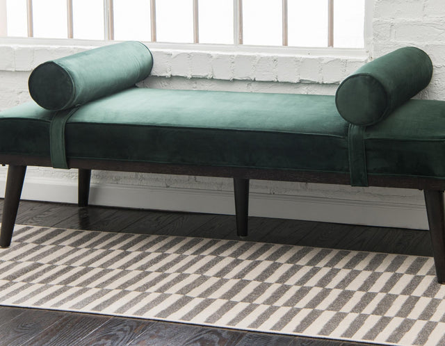 Dark Gray 2' 9 x 9' 10 Williamsburg Runner Area Rug 100% Polypropylene With Cotton Backing Durable Easy Clean Stain Resistant Carpet for Sale at Rug Engine