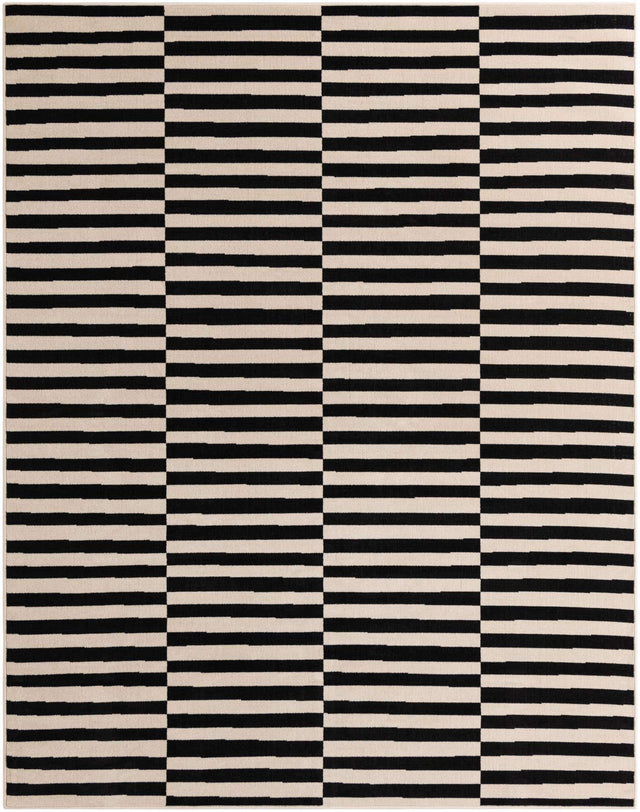 Black 8' x 10' Williamsburg Rectangle Area Rug 100% Polypropylene With Cotton Backing Durable Easy Clean Stain Resistant Carpet for Sale at Rug Engine