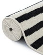 Black 3' 3 x 5' 3 Williamsburg Rectangle Area Rug 100% Polypropylene With Cotton Backing Durable Easy Clean Stain Resistant Carpet for Sale at Rug Engine