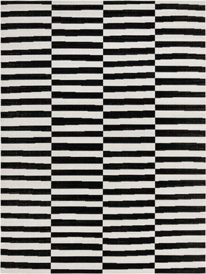 Black 9' x 12' Williamsburg Rectangle Area Rug 100% Polypropylene With Cotton Backing Durable Easy Clean Stain Resistant Carpet for Sale at Rug Engine