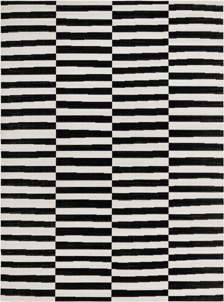 Black 10' x 13' 1 Williamsburg Rectangle Area Rug