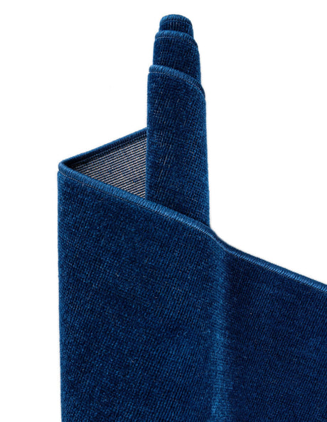 Navy Blue 4' x 6' Williamsburg Rectangle Area Rug 100% Polypropylene With Cotton Backing Durable Easy Clean Stain Resistant Carpet for Sale at Rug Engine