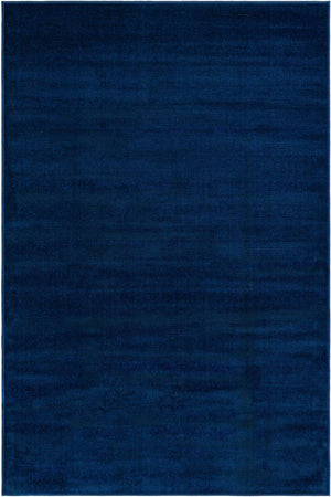 Navy Blue 5' 3 x 8' Williamsburg Rectangle Area Rug 100% Polypropylene With Cotton Backing Durable Easy Clean Stain Resistant Carpet for Sale at Rug Engine