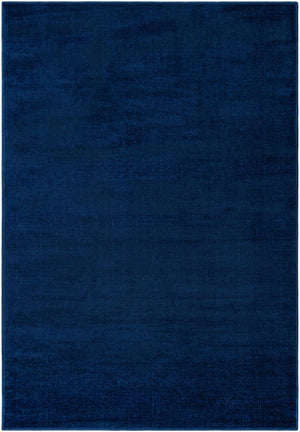Navy Blue 4' x 6' Williamsburg Rectangle Area Rug 100% Polypropylene With Cotton Backing Durable Easy Clean Stain Resistant Carpet for Sale at Rug Engine