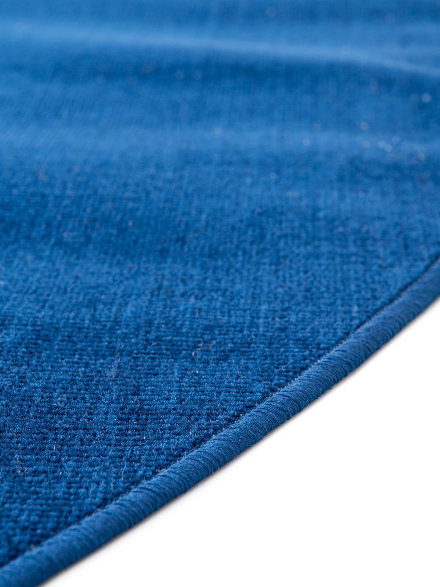 Navy Blue 8' x 8' Williamsburg Round Area Rug