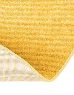 Gold 3' 7 x 3' 7 Williamsburg Round Area Rug 100% Polypropylene With Cotton Backing Durable Easy Clean Stain Resistant Carpet for Sale at Rug Engine