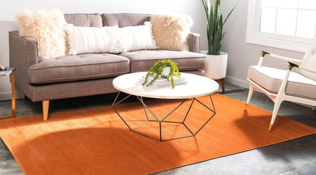 Salmon 7' 10 x 10' Williamsburg Rectangle Area Rug 100% Polypropylene With Cotton Backing Durable Easy Clean Stain Resistant Carpet for Sale at Rug Engine