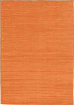 Salmon 6' 1 x 9' Williamsburg Rectangle Area Rug 100% Polypropylene With Cotton Backing Durable Easy Clean Stain Resistant Carpet for Sale at Rug Engine