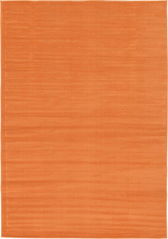 Salmon 6' 1 x 9' Williamsburg Rectangle Area Rug 100% Polypropylene With Cotton Backing Durable Easy Clean Stain Resistant Carpet for Sale at Rug Engine