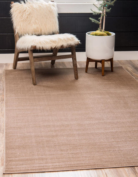 Light Brown 7' 10 x 10' Williamsburg Rectangle Area Rug 100% Polypropylene With Cotton Backing Durable Easy Clean Stain Resistant Carpet for Sale at Rug Engine