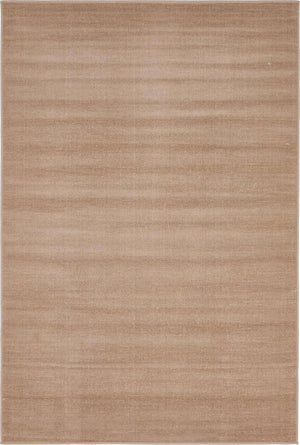 Light Brown 4' x 6' Williamsburg Rectangle Area Rug 100% Polypropylene With Cotton Backing Durable Easy Clean Stain Resistant Carpet for Sale at Rug Engine