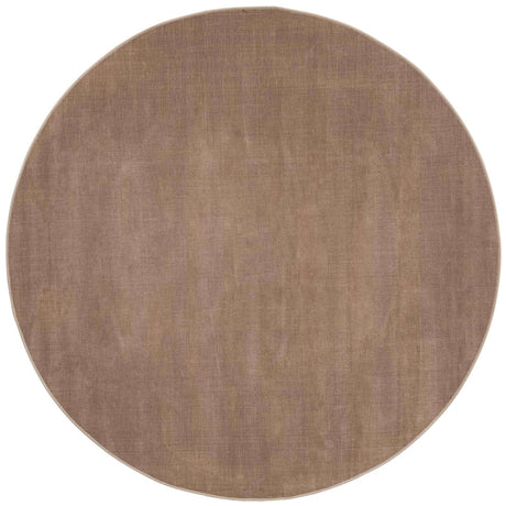 Light Brown 5' 1 x 5' 1 Williamsburg Round Area Rug 100% Polypropylene With Cotton Backing Durable Easy Clean Stain Resistant Carpet for Sale at Rug Engine