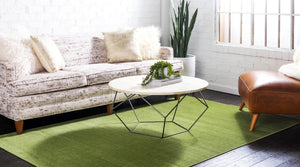 Green 7' 10 x 10' Williamsburg Rectangle Area Rug 100% Polypropylene With Cotton Backing Durable Easy Clean Stain Resistant Carpet for Sale at Rug Engine