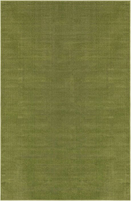 Green 5' x 8' Williamsburg Rectangle Area Rug 100% Polypropylene With Cotton Backing Durable Easy Clean Stain Resistant Carpet for Sale at Rug Engine