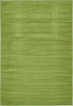 Green 4' 1 x 6' 1 Williamsburg Rectangle Area Rug 100% Polypropylene With Cotton Backing Durable Easy Clean Stain Resistant Carpet for Sale at Rug Engine