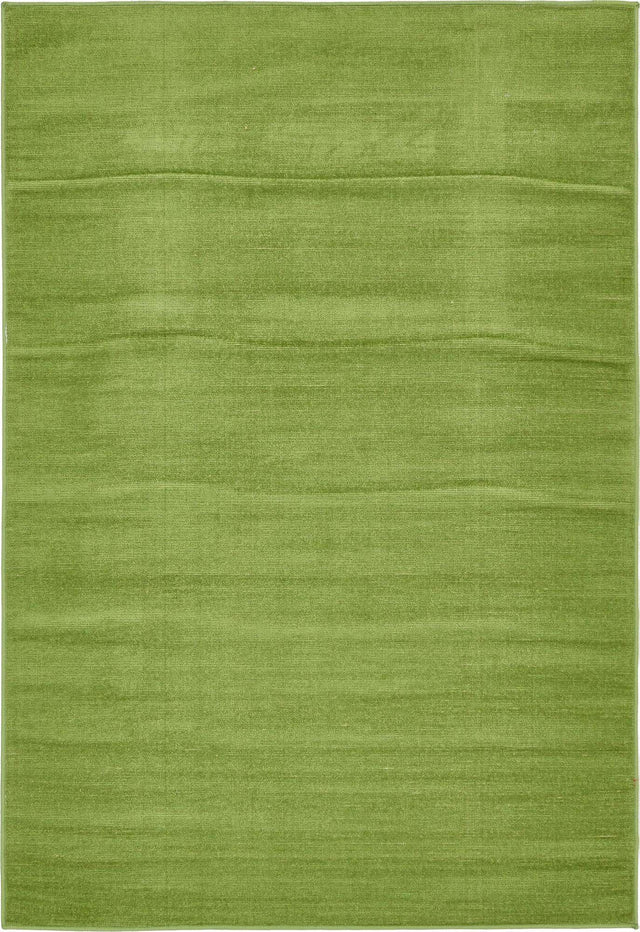 Green 4' 1 x 6' 1 Williamsburg Rectangle Area Rug 100% Polypropylene With Cotton Backing Durable Easy Clean Stain Resistant Carpet for Sale at Rug Engine
