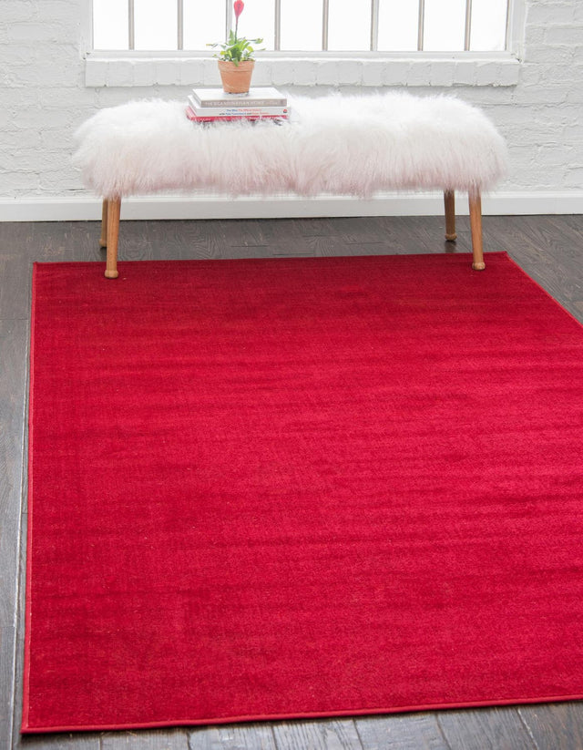Burgundy 4' 1 x 6' 1 Williamsburg Rectangle Rug