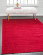 Burgundy 9' 10 x 13' 1 Williamsburg Rectangle Area Rug 100% Polypropylene With Cotton Backing Durable Easy Clean Stain Resistant Carpet for Sale at Rug Engine