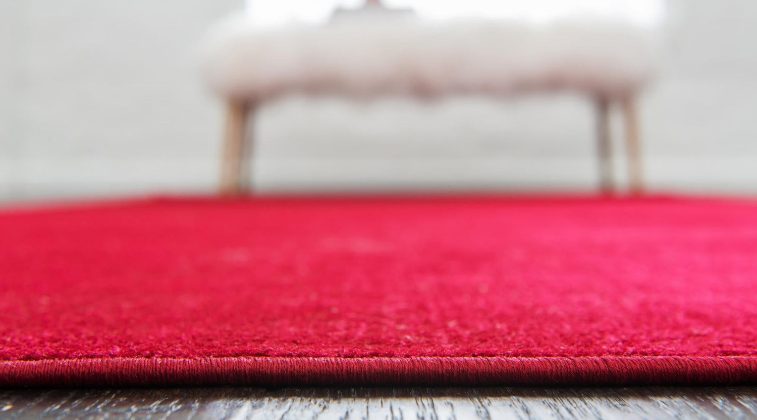 Burgundy 7' 10 x 10' Williamsburg Rectangle Area Rug 100% Polypropylene With Cotton Backing Durable Easy Clean Stain Resistant Carpet for Sale at Rug Engine
