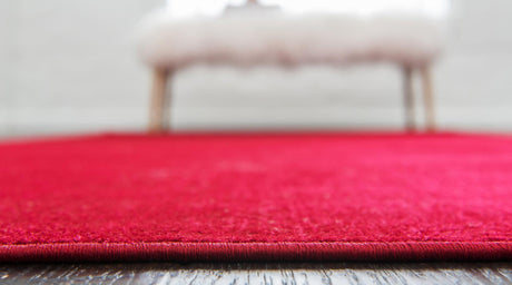 Burgundy 7' 10 x 10' Williamsburg Rectangle Area Rug 100% Polypropylene With Cotton Backing Durable Easy Clean Stain Resistant Carpet for Sale at Rug Engine