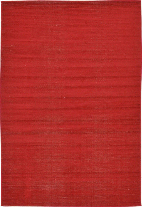 Burgundy 6' 1 x 9' Williamsburg Rectangle Area Rug