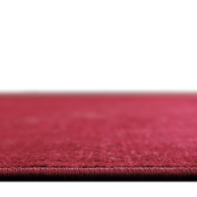 Burgundy 8' x 8' Williamsburg Round Area Rug 100% Polypropylene With Cotton Backing Durable Easy Clean Stain Resistant Carpet for Sale at Rug Engine