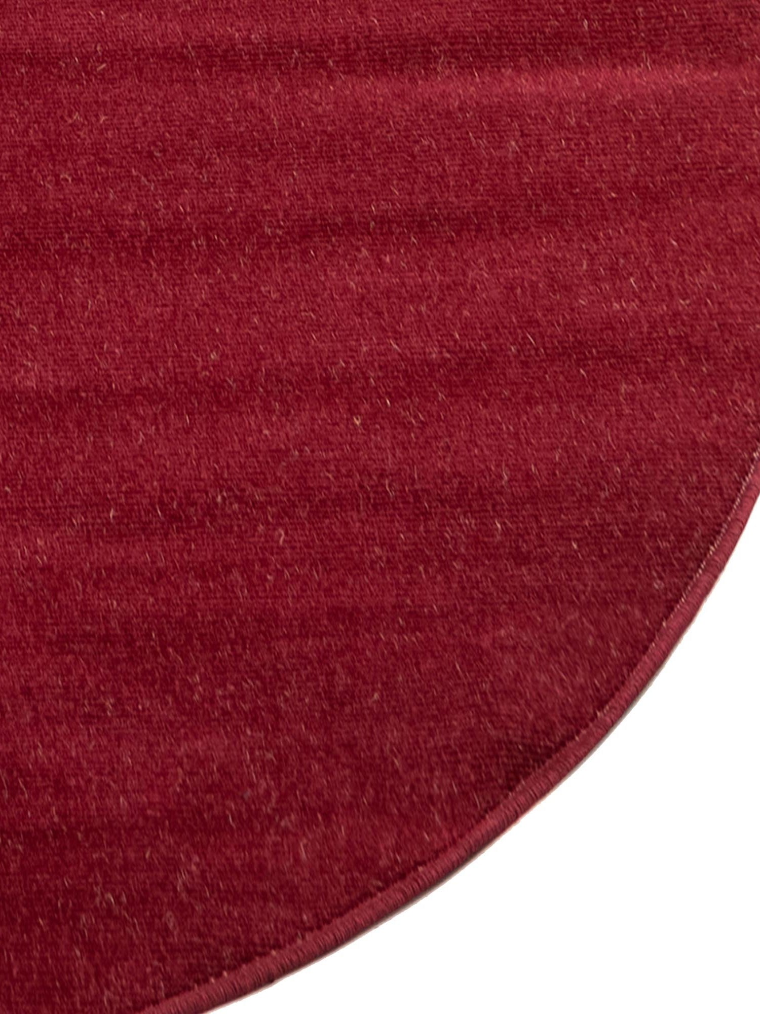 Burgundy 5' 1 x 5' 1 Williamsburg Round Area Rug 100% Polypropylene With Cotton Backing Durable Easy Clean Stain Resistant Carpet for Sale at Rug Engine