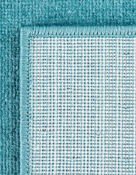Turquoise 4' 1 x 6' 1 Williamsburg Rectangle Area Rug 100% Polypropylene With Cotton Backing Durable Easy Clean Stain Resistant Carpet for Sale at Rug Engine
