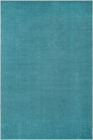 Turquoise 5' 3 x 8' Williamsburg Rectangle Area Rug 100% Polypropylene With Cotton Backing Durable Easy Clean Stain Resistant Carpet for Sale at Rug Engine