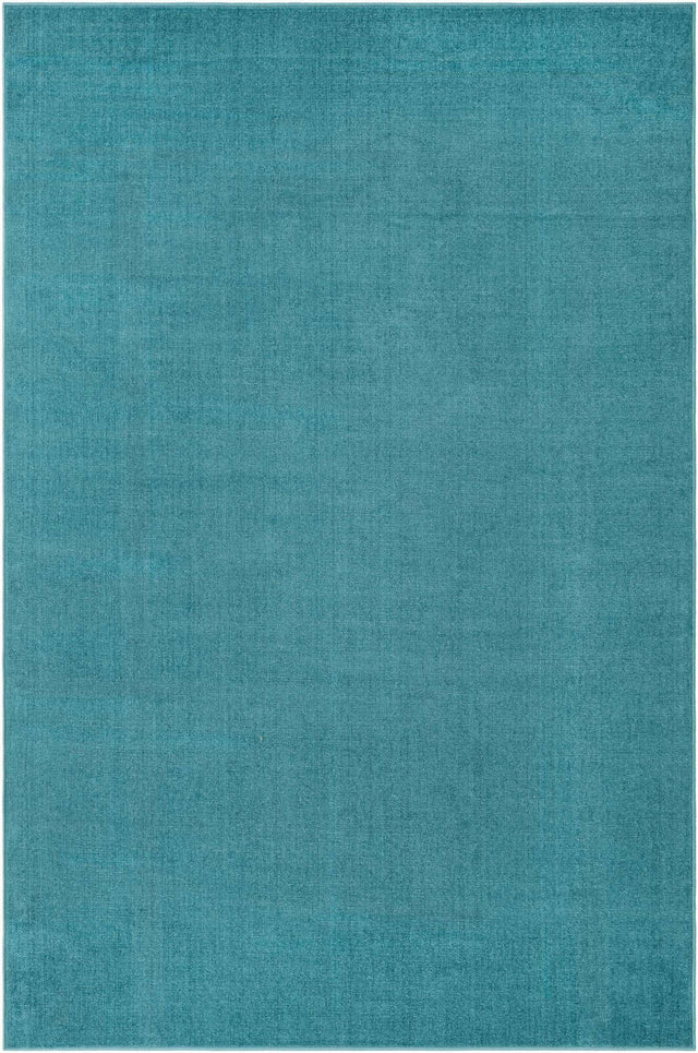 Turquoise 5' 3 x 8' Williamsburg Rectangle Area Rug 100% Polypropylene With Cotton Backing Durable Easy Clean Stain Resistant Carpet for Sale at Rug Engine