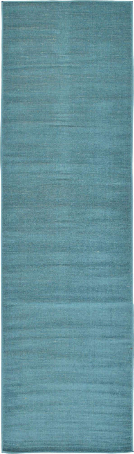 Turquoise 2' 9 x 9' 10 Williamsburg Runner Area Rug 100% Polypropylene With Cotton Backing Durable Easy Clean Stain Resistant Carpet for Sale at Rug Engine