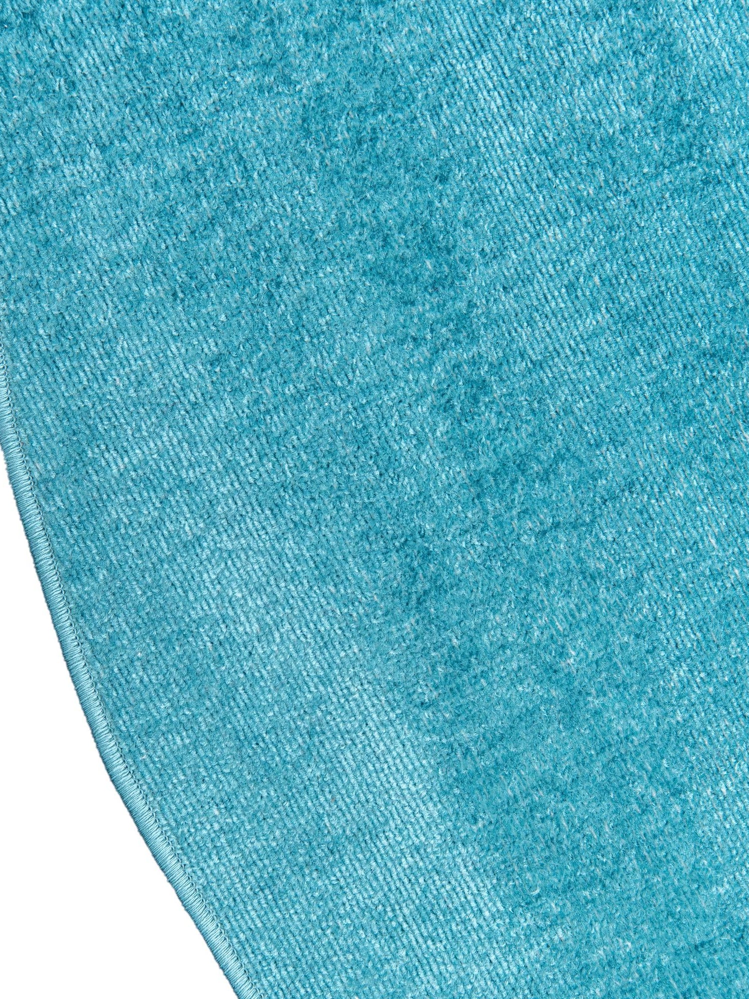 Turquoise 8' x 8' Williamsburg Round Area Rug 100% Polypropylene With Cotton Backing Durable Easy Clean Stain Resistant Carpet for Sale at Rug Engine