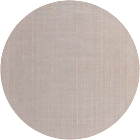 Beige 8' x 8' Williamsburg Round Area Rug