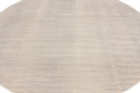 Gray 8' x 8' Williamsburg Round Area Rug 100% Polypropylene With Cotton Backing Durable Easy Clean Stain Resistant Carpet for Sale at Rug Engine