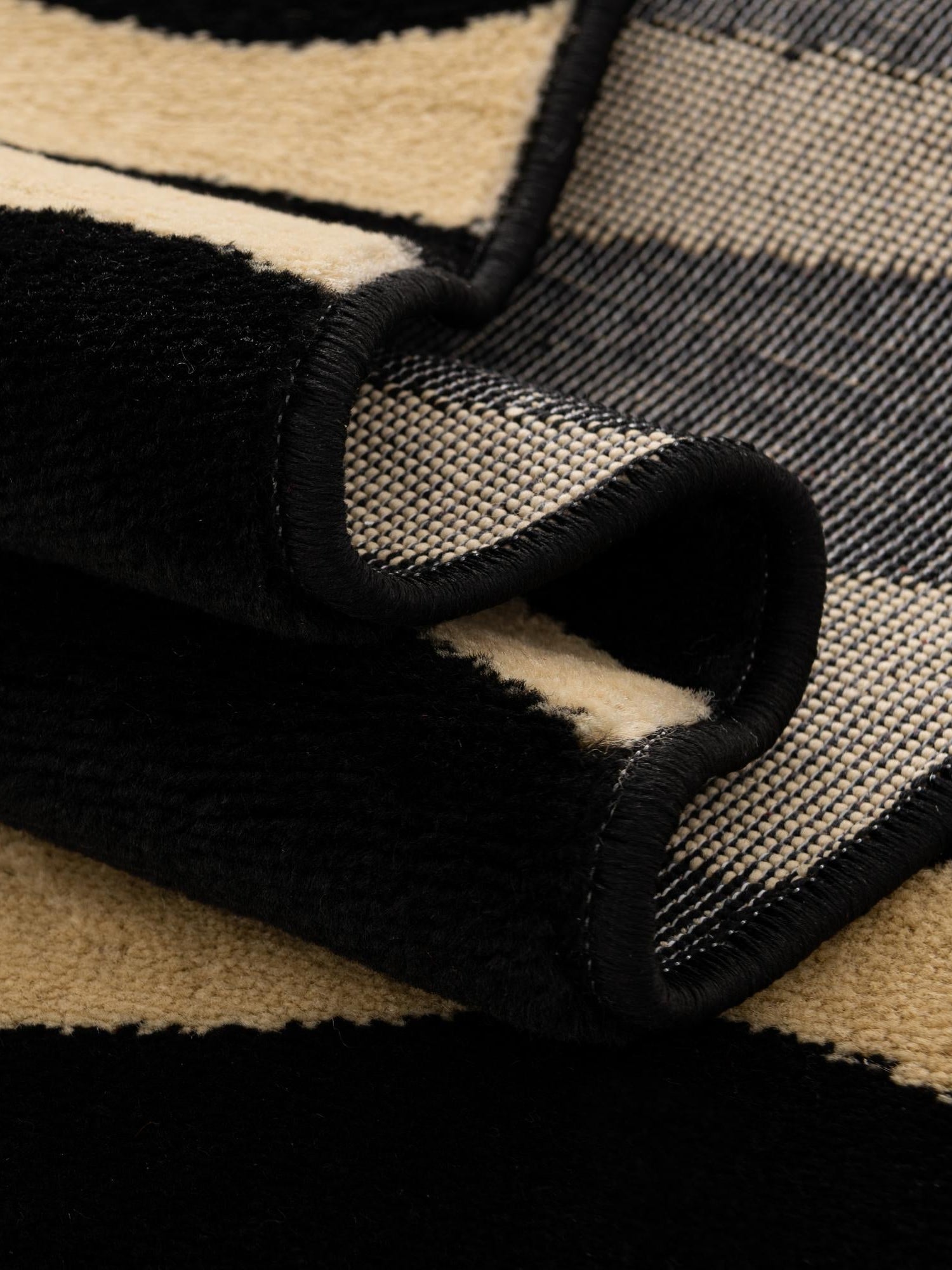 Black 3' 1 x 3' 1 Wildlife Round Area Rug Animal Print Safari Jungle Inspired Carpet for Unique Modern Interior Design for Sale at Rug Engine