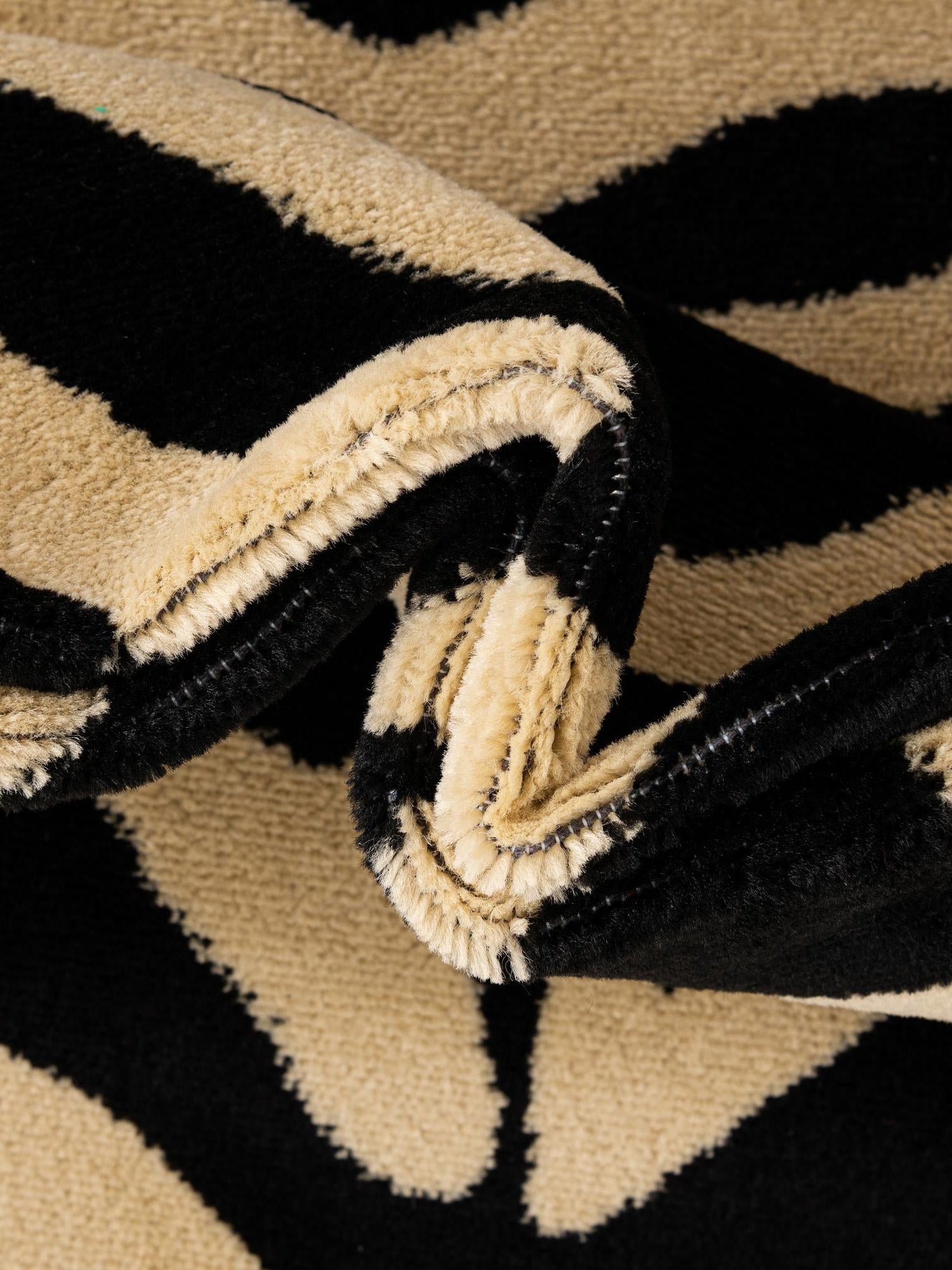 Black 7' 10 x 10' Wildlife Rectangle Area Rug Animal Print Safari Jungle Inspired Carpet for Unique Modern Interior Design for Sale at Rug Engine