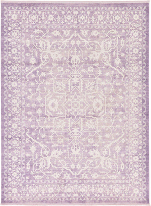 Purple 9' x 12' 2 New Classical Rectangle Rug