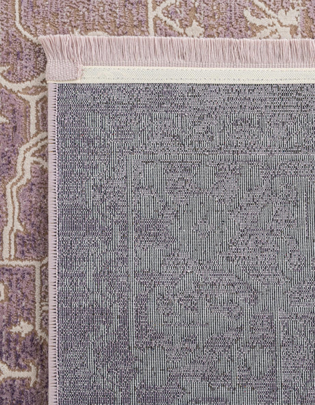 Purple 3' 3 x 5' 3 New Classical Rectangle Area Rug 70% Polypropylene & 30% Polyester Traditional Vintage Distressed Carpet for Interior Design Home Decor for Sale at Rug Engine