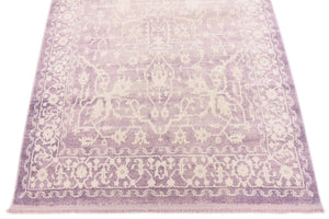Purple 5' x 8' New Classical Rectangle Area Rug 70% Polypropylene & 30% Polyester Traditional Vintage Distressed Carpet for Interior Design Home Decor for Sale at Rug Engine