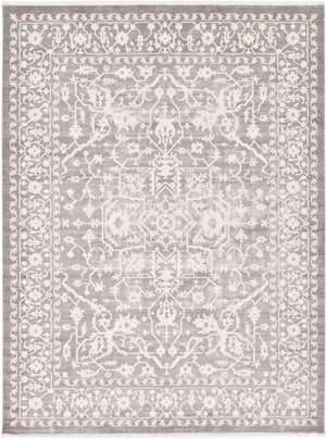 Light Gray 10' x 13' 1 New Classical Rectangle Area Rug 70% Polypropylene & 30% Polyester Traditional Vintage Distressed Carpet for Interior Design Home Decor for Sale at Rug Engine