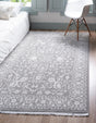 Light Gray 1' 4 x 1' 4 New Classical Sample Area Rug 70% Polypropylene & 30% Polyester Traditional Vintage Distressed Carpet for Interior Design Home Decor for Sale at Rug Engine