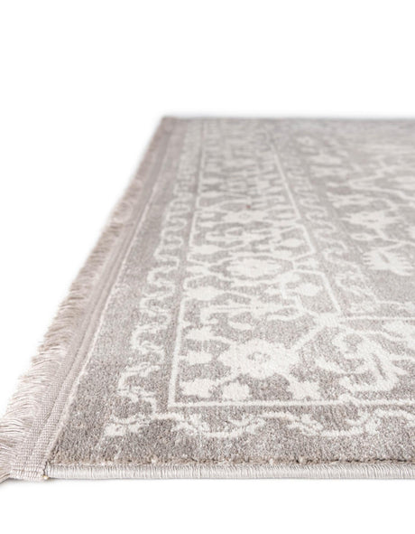 Light Gray 2' 7 x 10' New Classical Runner Area Rug 70% Polypropylene & 30% Polyester Traditional Vintage Distressed Carpet for Interior Design Home Decor for Sale at Rug Engine
