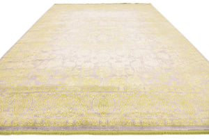 Light Green 10' x 13' 1 New Classical Rectangle Area Rug 70% Polypropylene & 30% Polyester Traditional Vintage Distressed Carpet for Interior Design Home Decor for Sale at Rug Engine