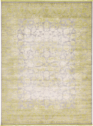 Light Green 10' x 13' 1 New Classical Rectangle Area Rug 70% Polypropylene & 30% Polyester Traditional Vintage Distressed Carpet for Interior Design Home Decor for Sale at Rug Engine