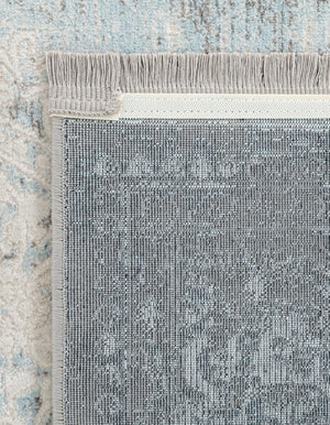 Light Blue 6' 1 x 9' New Classical Rectangle Area Rug 70% Polypropylene & 30% Polyester Traditional Vintage Distressed Carpet for Interior Design Home Decor for Sale at Rug Engine