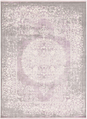 Purple 9' x 12' 2 New Classical Rectangle Area Rug 70% Polypropylene & 30% Polyester Traditional Vintage Distressed Carpet for Interior Design Home Decor for Sale at Rug Engine