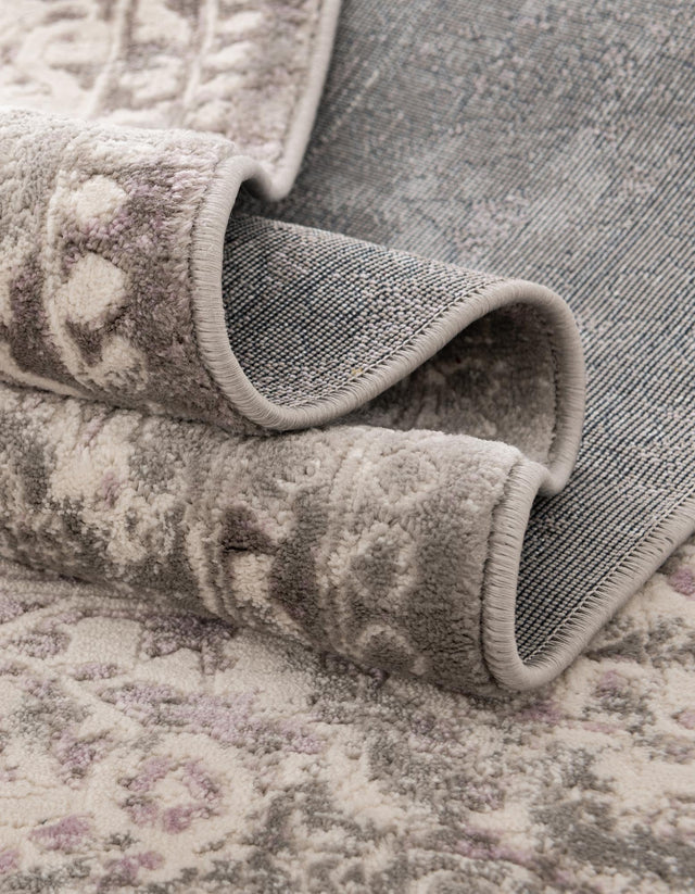 Purple 2' x 3' 1 New Classical Rectangle Area Rug 70% Polypropylene & 30% Polyester Traditional Vintage Distressed Carpet for Interior Design Home Decor for Sale at Rug Engine