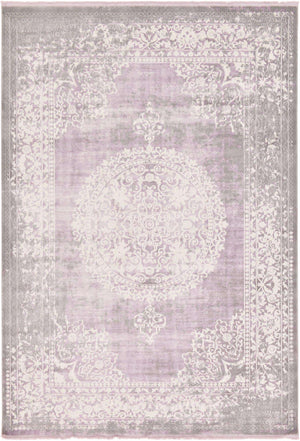 Purple 8' x 11' 4 New Classical Rectangle Area Rug 70% Polypropylene & 30% Polyester Traditional Vintage Distressed Carpet for Interior Design Home Decor for Sale at Rug Engine