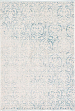 Light Blue 8' x 11' 4 New Classical Rectangle Area Rug 70% Polypropylene & 30% Polyester Traditional Vintage Distressed Carpet for Interior Design Home Decor for Sale at Rug Engine